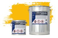 Wixx 2K Epoxy 650 Extreme Betoncoating - 10L - RAL 1023 | Verkeersgeel