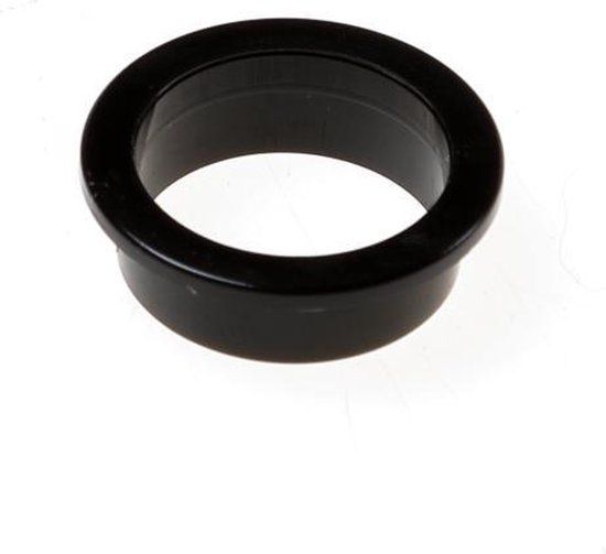 Ami nylon krukring zwart buitenmaat 25mm - binnenmaat 17mm