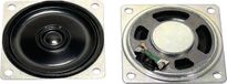 Visaton K 40 SQ - 8 Ohm 1.6 inch 4 cm Mini-luidspreker 0.5 W 8 Ω Kunststof membraan