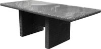 AVH-Outdoor Tuinmeubelen Menorca dining tuintafel 220x100x75 cm antraciet