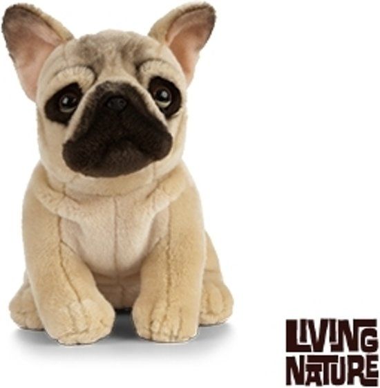 Living Nature Knuffel Puppy Franse Bulldog