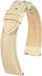 Hirsh Aristocrat Bracelet de montre Beige - Cuir - 20mm