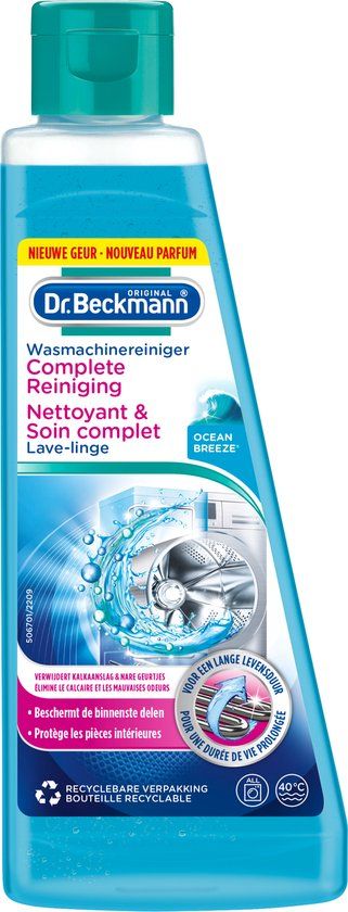 Dr. Beckmann Wasmachine Reiniger - Reiniger + Carbon - 250 ml