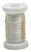 GLOREX 6 2220 109 - Zilverdraad met koperen kern verzilverd, 0,4 mm x 40 m op rol