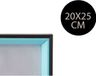Gift Decor Fotolijsten Zwart Blauw Kristal Hout MDF (27 x 22 cm)