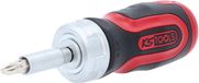 KS TOOLS 1/4" 6 in 1 Mini-ratelschroevendraaier - 159.2025
