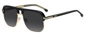 Boss BOSS 1752/S BLACK GOLD/GREY SHADED 59/17/150 Lunettes de soleil homme