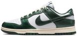 Nike Dunk Low - Sneaker - Unisex - Grün/Weiß/Sail - Leder - Größe 42.5