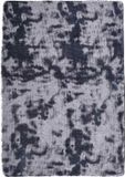 vidaXL Hoogpolig vloerkleed NAVARRA 120x170 cm polyester donkergrijs