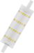 Osram LED Line veelkleurige LED-lamp met R7s retrofit-sokkel, 13 W / 1521 lm, helder, koud daglichtwit met 6500 K, niet dimbaar. IP20, loodvrij glas, 28 mm diameter, EEK E.