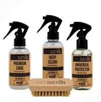 Muller & Sons ShoeSustain Schoenverzorging - Duurzaam Schoenonderhoud pakket compleet - Sneaker cleaner - Sneaker Protector - Biologische Sneakercare