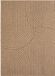 Ayyildiz Timber – Japandi Boogpatroon Beige met Sisal-Look – Binnen & Buiten Vloerkleed – Laagpolig – 120x170 cm