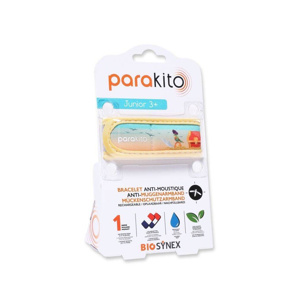 ParaKito Anti-Muggenarmband Junior 3+ Piraten - 1 armband