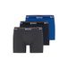BOSS Set van 3 boxershorts voor heren, True Blue/Sky Captain/smeedijzer, L
