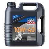 LIQUI MOLY Motorbike 4T 10W-40 Basic Offroad | 4 L | Motorfiets 4-taktolie