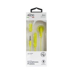 Aiino Mono In-ear hoofdtelefoon - Limoengroen