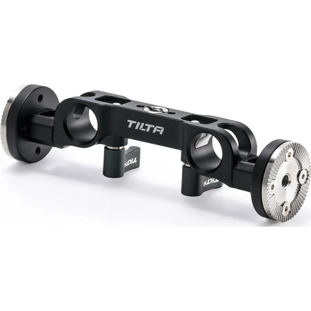 Tilta TA-DRA-15-B 15mm LWS Dual Rosette Adapter - Black