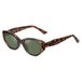 Eco Shades Zonnebril Palma Tortoise Print Bruin