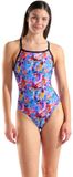 Arena Memories Badpak Dames - Multicolor / Violet / Zwart | Maat: 38