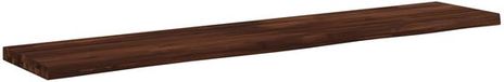 vidaXL Tafelblad - 150 x 20 x 3,2 cm - Brun foncé