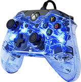 PDP Afterglow Wired Controller for Xbox Series X|S / Xbox One - Black, Blue, Transparent