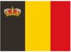 Talamex Drapeau belge avec Couronne 20x30