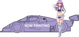 Hasegawa Modelbouwpakket Militaire voertuigen - 52742 Egg Girls Sauber Mercedes C9 - Claire Frost - met Figuur Plastic - 1:24 - Modelbouw
