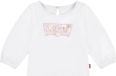 Levi's T-shirt à manches longues pour fille Blanc brillant 24 mois