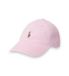 Polo Ralph Lauren Damen-Cap aus Baumwollköper mit Pferd rosa