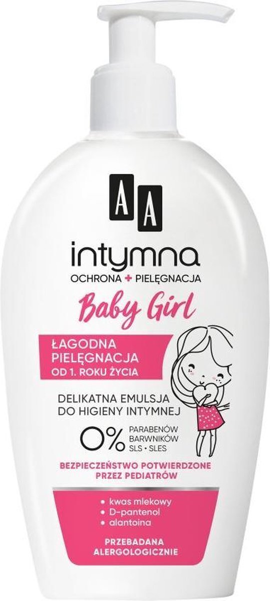 aa AA_Intymna Baby Girl delikatna emulsja do higieny intymnej 300ml