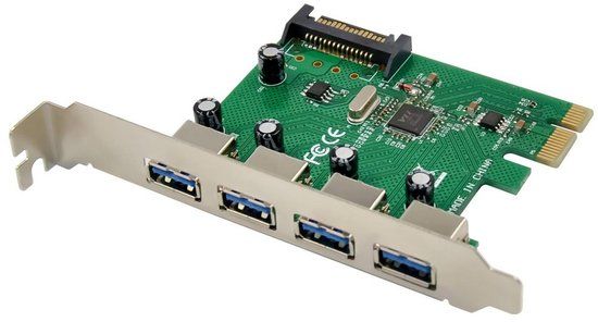 Microconnect MC-USB3.0-T4B Intern USB 3.0 interfacekaart/-adapter