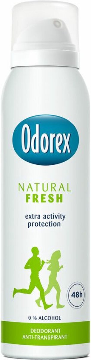 Odorex 6x Deodorant Spray Natural Fresh 150 ml