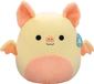 Squishmallows Meghan Cream and Pink Bat W/Fuzzy Belly 40cm Plush
