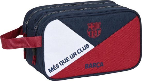 F.C. Barcelona Kids Toiletry Bag - Blue/Brown (26x15x12.5cm)
