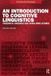 An Taylor & Francis Intro to Cognitive Linguistics Paperback