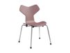 Fritz Hansen Grand Prix Children's Chair Wild Rose Painted Ash-Chrome