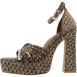 Kurt Geiger Dames Schoen Bruin 5850843609 Crystal Strap
