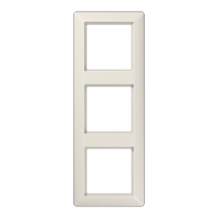 Jung AS 583 - Veiligheidsplaatjes voor stopcontacten - wit - ivoor - duroplast