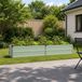 VidaXL Lit de jardin surélevé vert pastel 160 x 40 x 24 cm acier