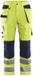 Blåkläder Werkbroek High Vis met ventilatie 1565-1811 - High Vis Geel/Marineblauw - D124