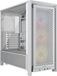 CORSAIR 4000D RS ARGB Serie Midi-Tower PC-behuizing, wit