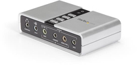 StarTech.com 7.1 USB Audio Adapter - External Sound Card with SPDIF Digital Audio