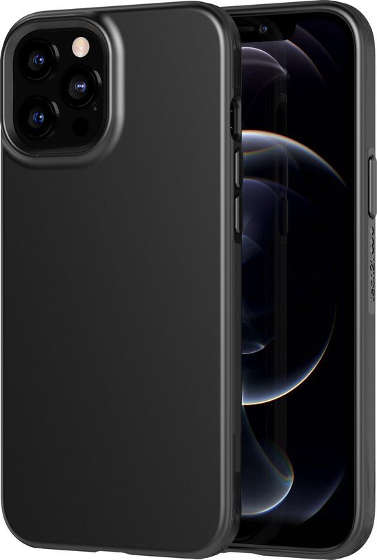 Tech21 Evo Slim backcover voor iPhone 12 Pro Max - Charcoal Black