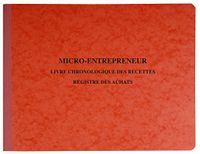 Exacompta 4410E receptenboek voor auto, afstandshouder, formaat 24 x 32 cm, 80 pagina's