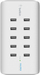 Belkin RockStar 10-poorts USB Laadstation - Wit