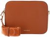 Coccinelle Leren schoudertas Tebe Crossover Bag Crab Lichtbruin