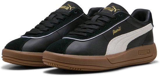 Puma Club Klassika Sneakers Dames Zwart/Wit