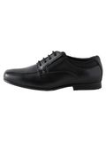 Next Jongens Leren Veterschoenen Zwart