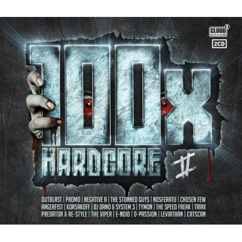 HEARTSELLING Verschillende Artiesten - 100 X Hardcore - II - CD