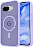 Selected by GSMpunt.nl Google Pixel 9a Hoesje met MagSafe Back Cover Matte Paars
